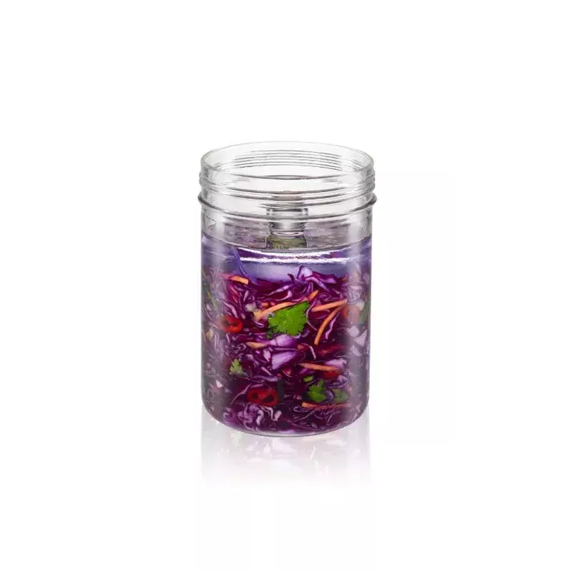 Słoik fermentacyjny 1 L GEFU NATIVO G-15810, szklany słoik z pokrywką z rurką fermentacyjną do kiszenia i laktofermentacji