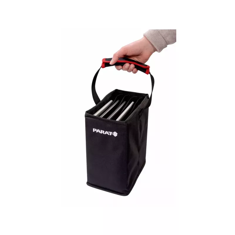 Futerał na laptopa Parat 5990860991 27.9 cm 11 cali Czarny 5 komór