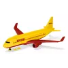 Samolot transportowy Siku DHL z akcesoriami - gotowy do użycia