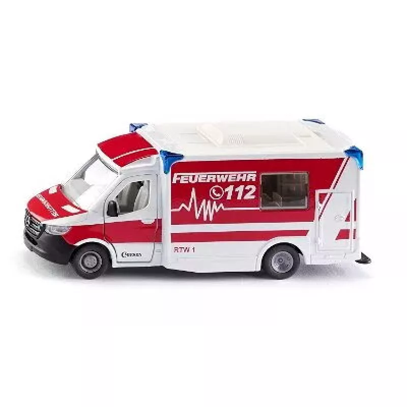 Siku Mercedes-Benz Sprinter Miesen Typ C Ambulans model karetki Składany 1:50