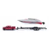 Siku Ford F150 z motorówką Zestaw modeli samochodów Wstępnie zmontowany 1:50