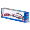 Siku Ford F150 z motorówką Zestaw modeli samochodów Wstępnie zmontowany 1:50