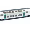Pociąg Siku RATP DWUPOZIOMOWY Metal Plastik Czarny Niebieski Szary