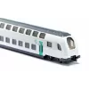 Pociąg Siku RATP DWUPOZIOMOWY Metal Plastik Czarny Niebieski Szary