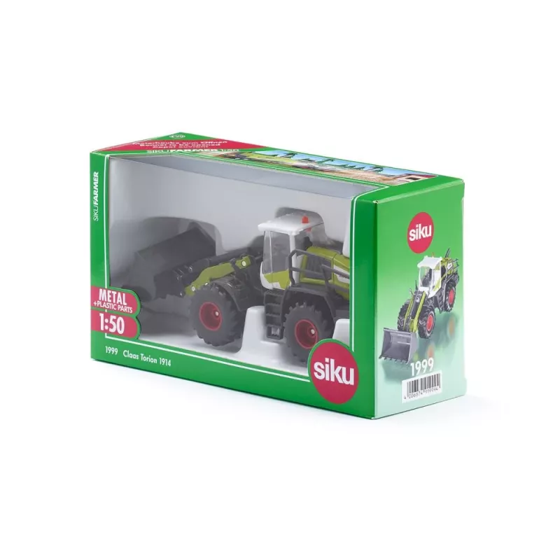 Siku Farmer 1999 Claas Torion 1914 ładowarka kołowa, 1:50, zielono-biała