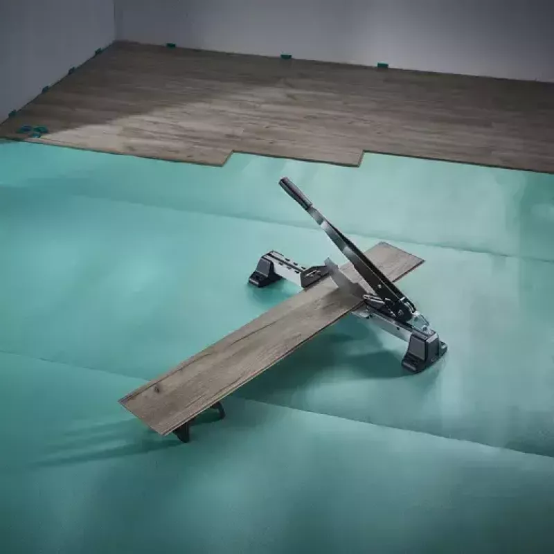 Wolfcraft VLC 1000 Aluminiowa Czarna Szerokość cięcia 37 cm
