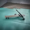 Wolfcraft VLC 1000 Aluminiowa Czarna Szerokość cięcia 37 cm