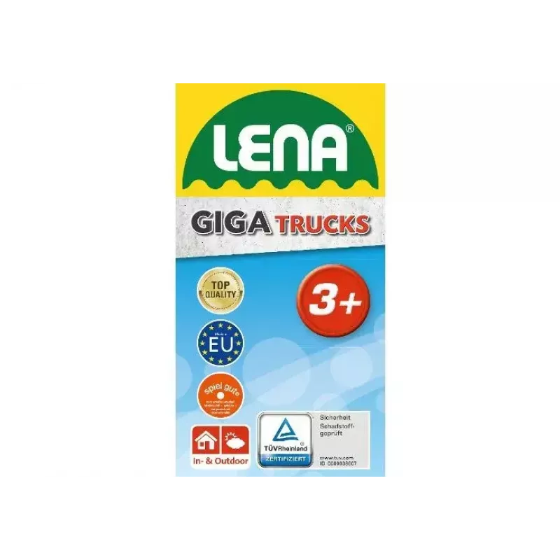 Zabawkowa wywrotka Lena ZL-02160, 61 cm, wytrzymała konstrukcja