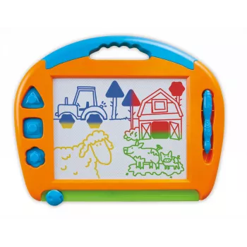 Magnetyczna tablica do rysowania dla dzieci Simm Spielwaren Colour magic drawing board big