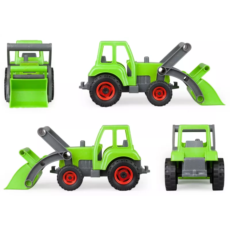 Traktor Lena EcoActives 04213 Wielokolorowy Tworzywo sztuczne Drewno 2+