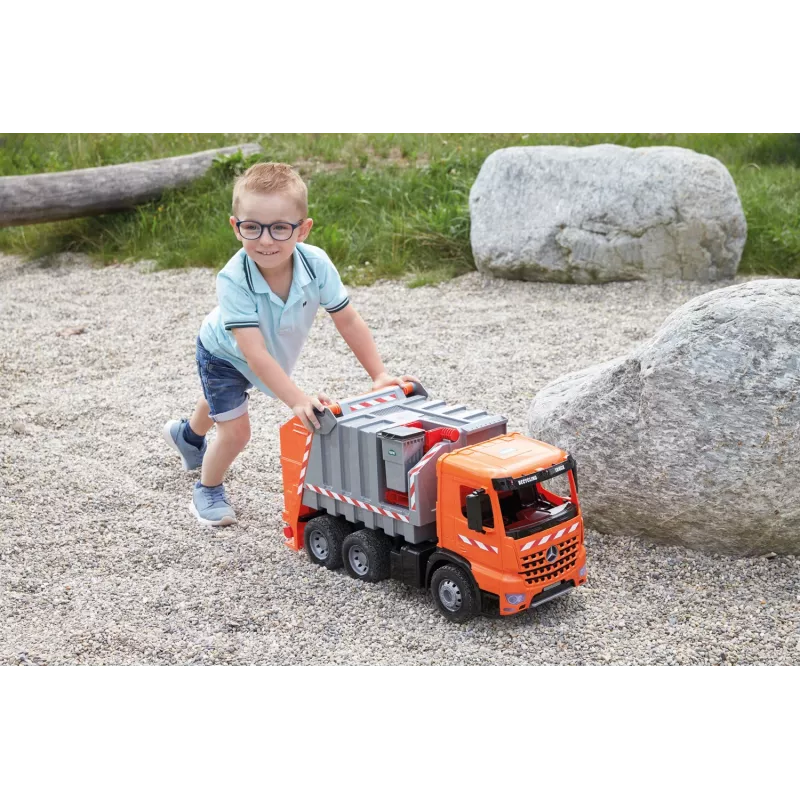 Lena GIGA TRUCKS Śmieciarka Arocs z naklejkami