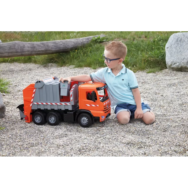 Lena GIGA TRUCKS Śmieciarka Arocs z naklejkami