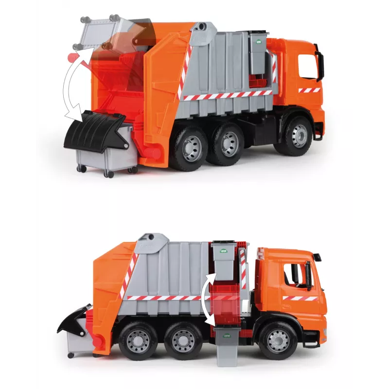 Lena GIGA TRUCKS Śmieciarka Arocs z naklejkami