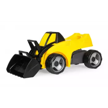 Loader Lena GIGA TRUCKS 02145 Plastic Steel Czarny żółty