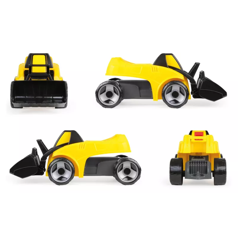 Loader Lena GIGA TRUCKS 02145 Plastic Steel Czarny żółty