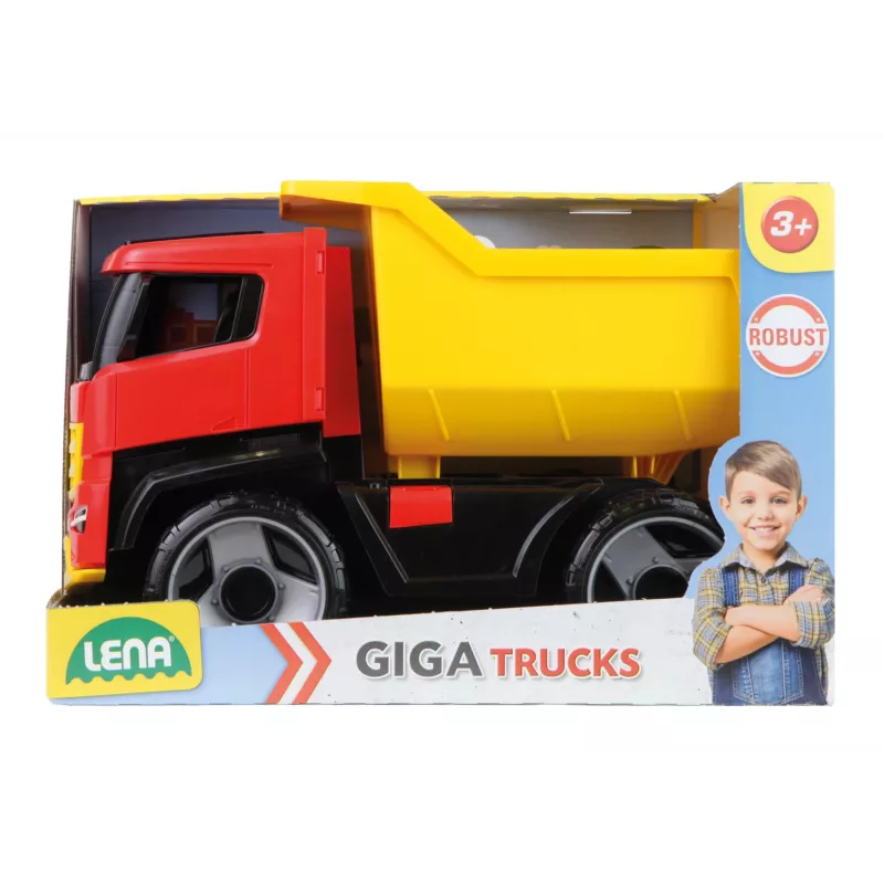 Lena GIGA TRUCKS Wywrotka Titan, Ciężarówka, 3 lat(a), Plastik, Wielokolorowy