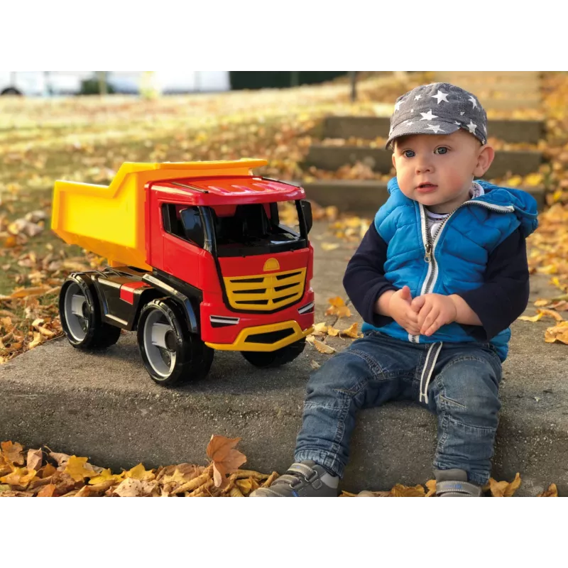 Lena GIGA TRUCKS Wywrotka Titan, Ciężarówka, 3 lat(a), Plastik, Wielokolorowy