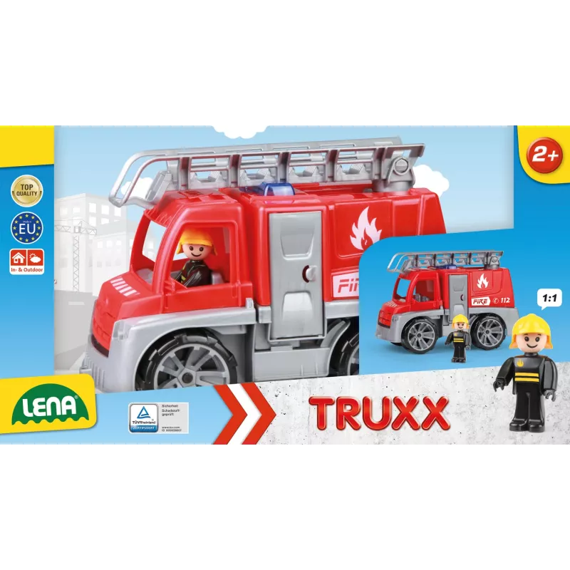Ciężarówka Lena TRUXX Firebrigade z drabiną