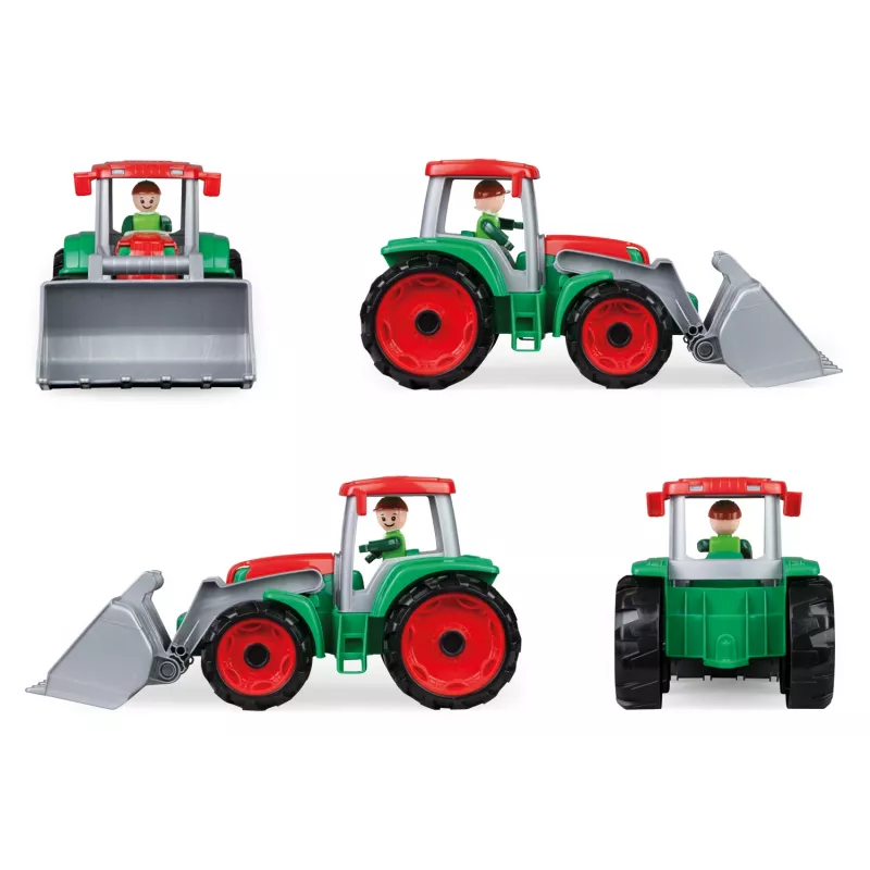 Traktor z przyczepą do siana Lena Truxx 04428 open box – zestaw plastikowy do zabawy