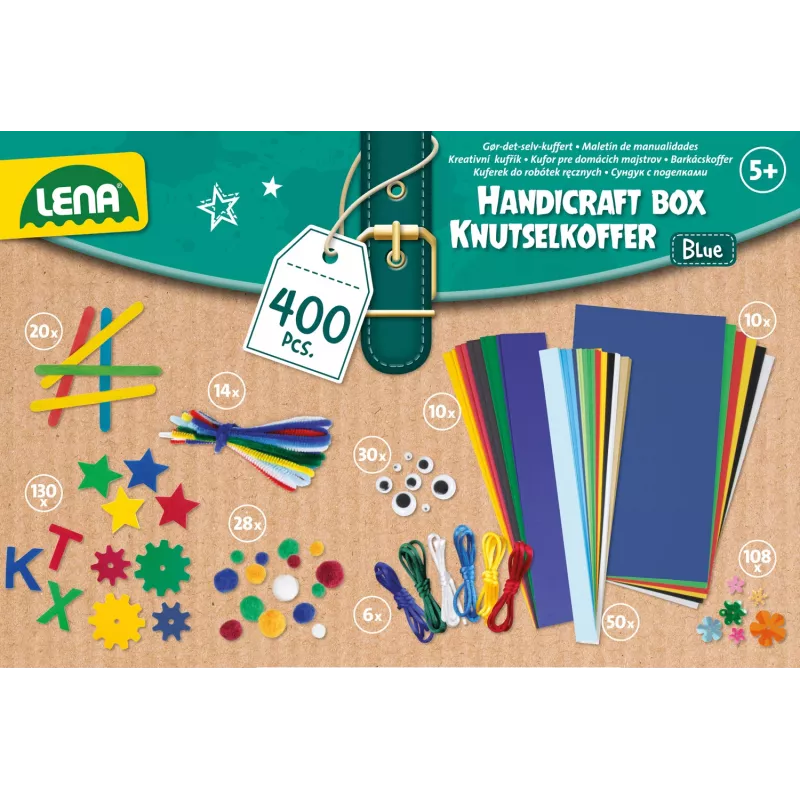Zestaw kreatywny dla dzieci Lena SM42715 Wielokolorowy wiek 5+