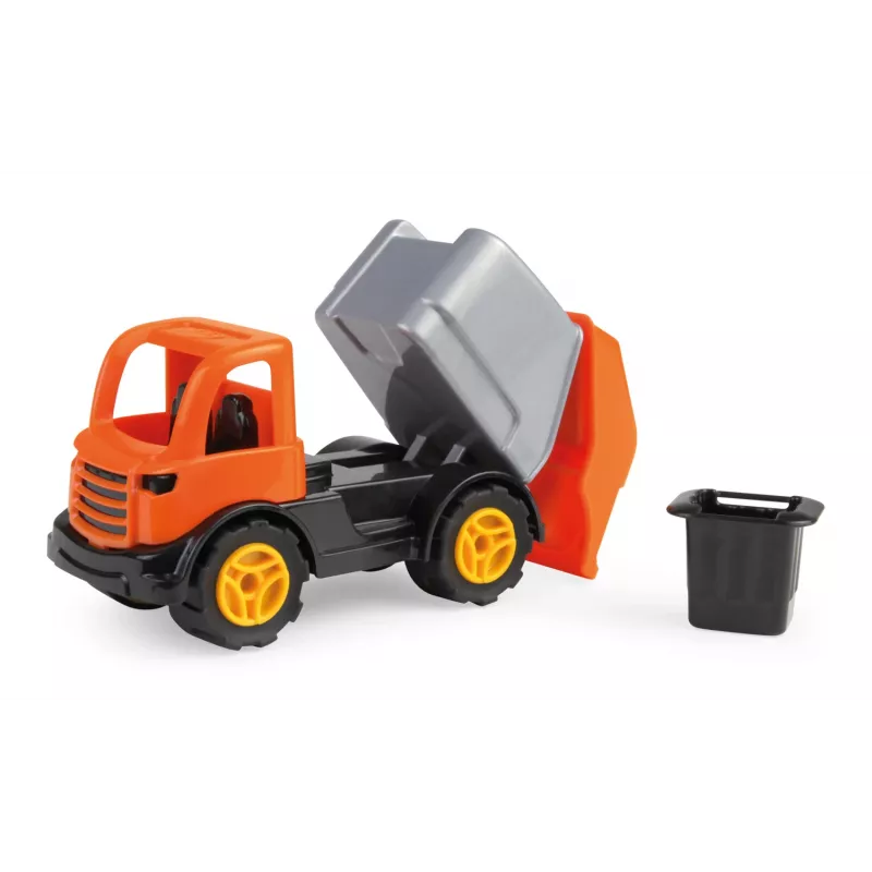 Pojazd-zabawka śmieciarka Lena 01264 — metalowo-plastikowa zabawka dla dzieci, wielokolorowa, od 1,5 roku