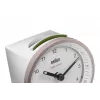 Braun BC07 Kwarcowy budzik Różowy, Biały