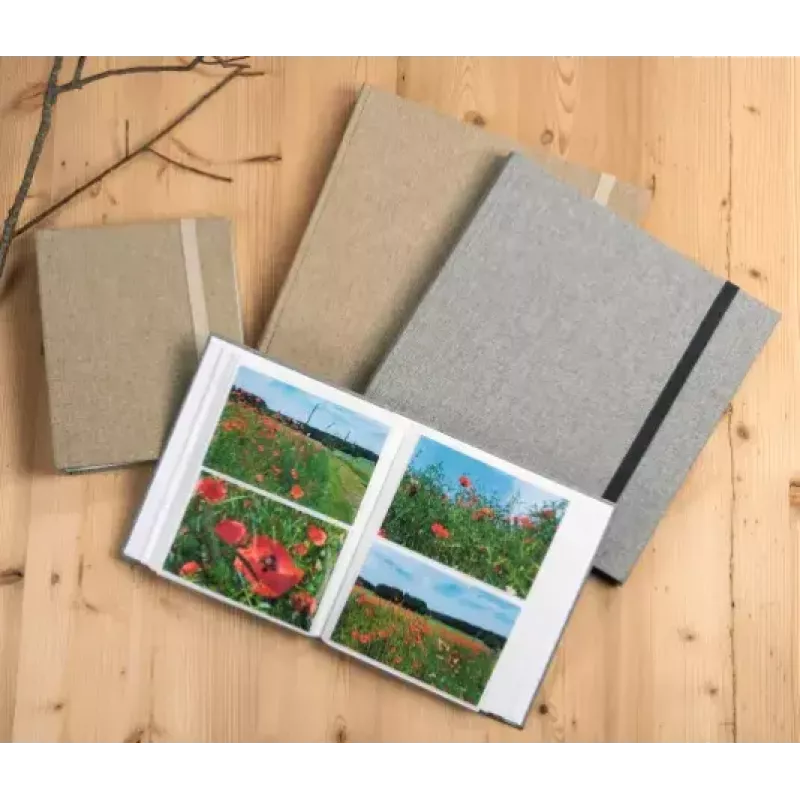 Album na zdjęcia Hama Tessuto, beżowy, 240 kartek, 10 x 15