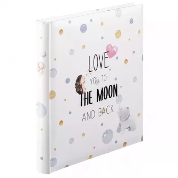 Hama To The Moon album książkowy, 29x32 cm, 60 białych stron