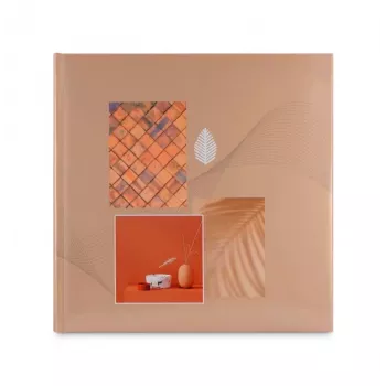 Album fotograficzny Hama Singo II Terracotta 100 arkuszy Oprawa książkowa
