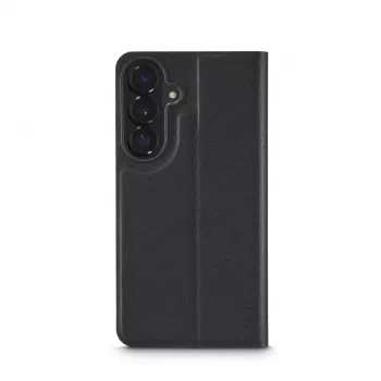 HAMA etui folio na telefon komórkowy dla ekranów 17 cm (6,7 cala) — kompatybilne z Samsung Galaxy S26+, czarne, 2 kieszenie na karty, podstawka biurkowa