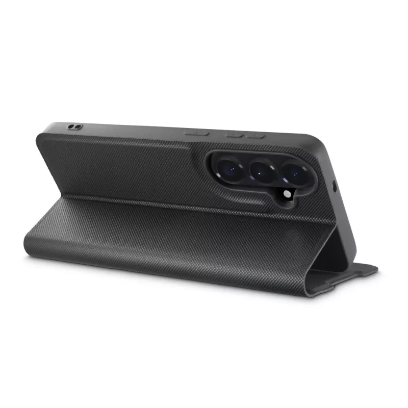 HAMA etui folio na telefon komórkowy dla ekranów 17 cm (6,7 cala) — kompatybilne z Samsung Galaxy S26+, czarne, 2 kieszenie na karty, podstawka biurkowa