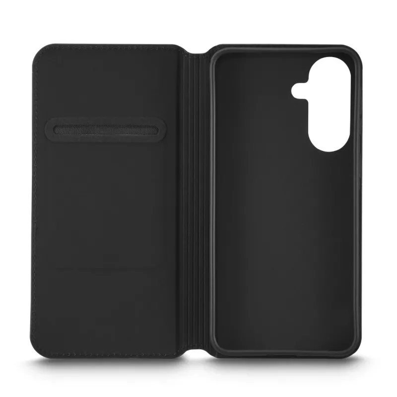 Etui do telefonu biały diamonds 00039091 — książkowe cienki folio dla Samsung Galaxy A57 5G, czarne