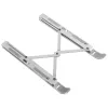 Stojak pod laptopa Hama ze stopu aluminium, srebrny, 39,1 cm (15,4 cala)