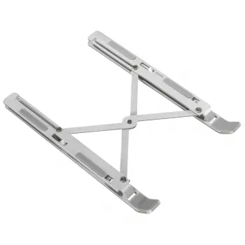 Stojak pod laptopa Hama ze stopu aluminium, srebrny, 39,1 cm (15,4 cala)