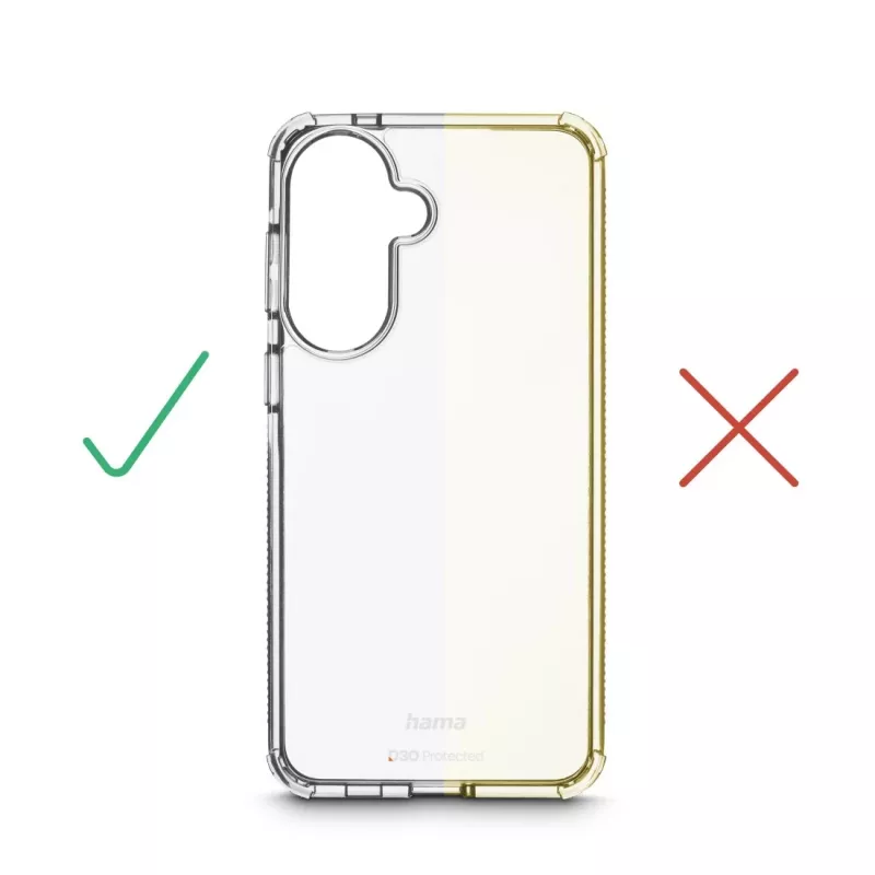 Etui do telefonu komórkowego HAMA 00080333 Transparent — ochronna osłona TPU do smartfona