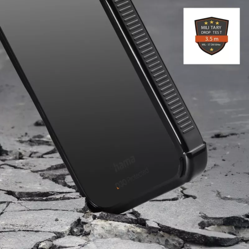 Etui na telefon komórkowy HAMA Extreme Protect do Samsung Galaxy A57 5G, czarne