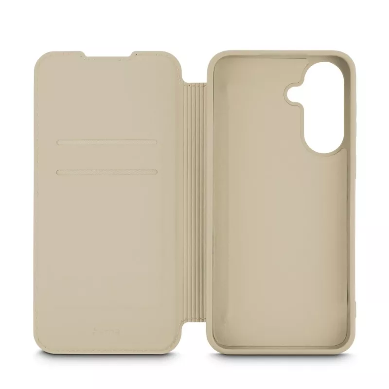 Etui HAMA Fantastic Feel do Samsung Galaxy A57 5G, beżowe