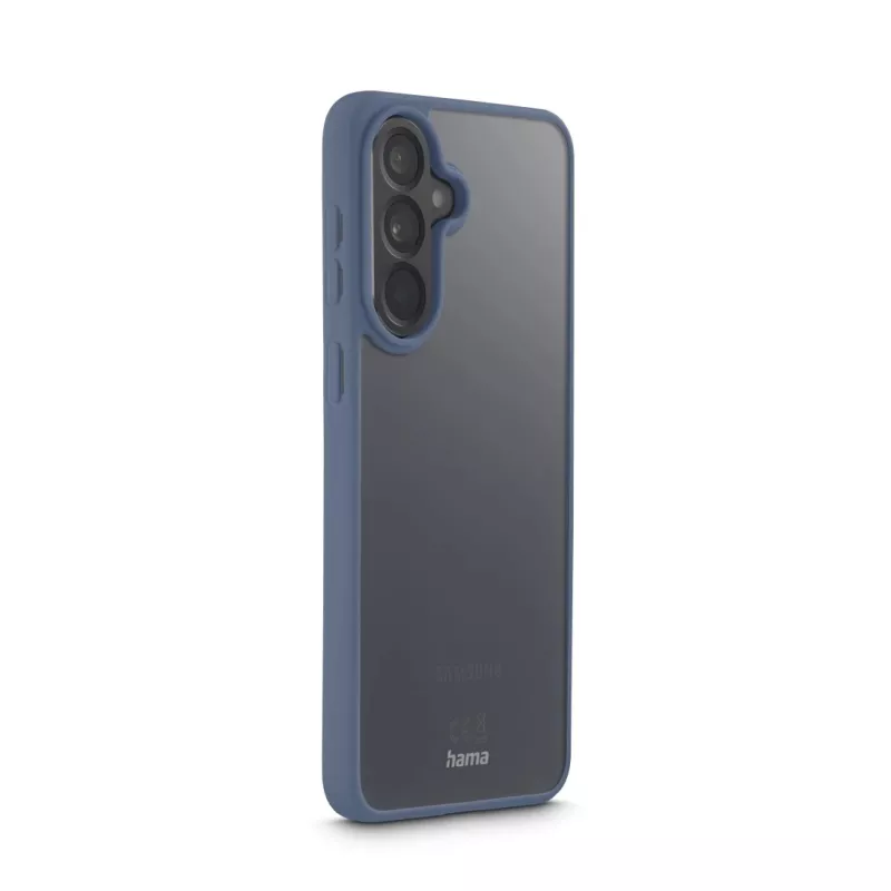 HAMA pokrowiec na telefon komórkowy Frame Protect do Samsung Galaxy A57 5G, 17 cm (6,7 cala), niebieski przezroczysty