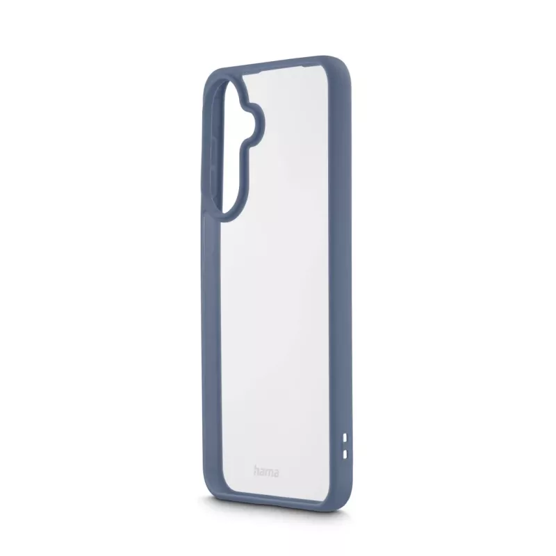 HAMA pokrowiec na telefon komórkowy Frame Protect do Samsung Galaxy A57 5G, 17 cm (6,7 cala), niebieski przezroczysty