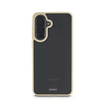 Etui ochronne HAMA Frame Protect do Samsung Galaxy A57 5G — typ etui, pasuje do ekranu 17 cm (6,7 cala), beżowe przezroczyste