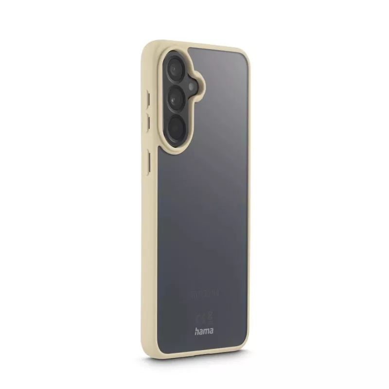 Etui ochronne HAMA Frame Protect do Samsung Galaxy A57 5G — typ etui, pasuje do ekranu 17 cm (6,7 cala), beżowe przezroczyste