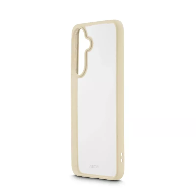 Etui ochronne HAMA Frame Protect do Samsung Galaxy A57 5G — typ etui, pasuje do ekranu 17 cm (6,7 cala), beżowe przezroczyste