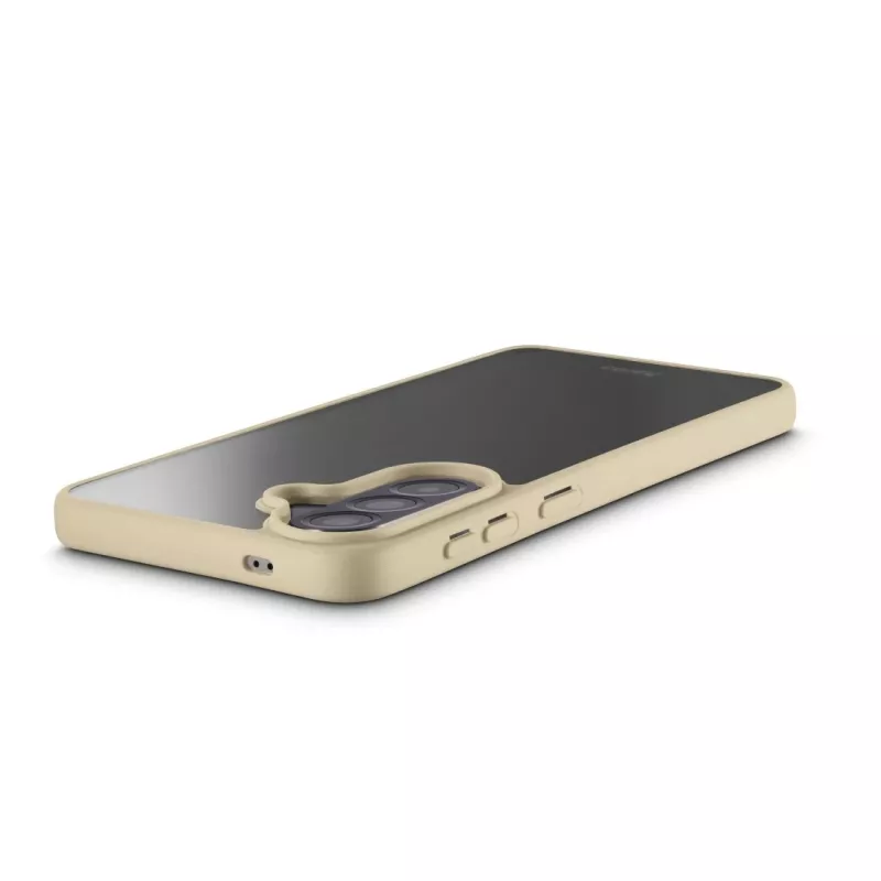 Etui ochronne HAMA Frame Protect do Samsung Galaxy A57 5G — typ etui, pasuje do ekranu 17 cm (6,7 cala), beżowe przezroczyste
