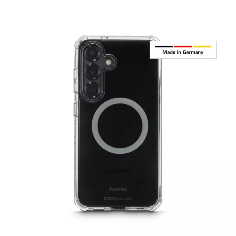 Pokrowiec na telefon komórkowy HAMA Extreme Protect dla Samsung Galaxy S25 FE, 17 cm (6,7 cala), przezroczysty