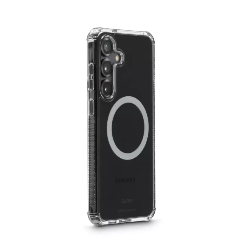 Pokrowiec na telefon komórkowy HAMA Extreme Protect dla Samsung Galaxy S25 FE, 17 cm (6,7 cala), przezroczysty