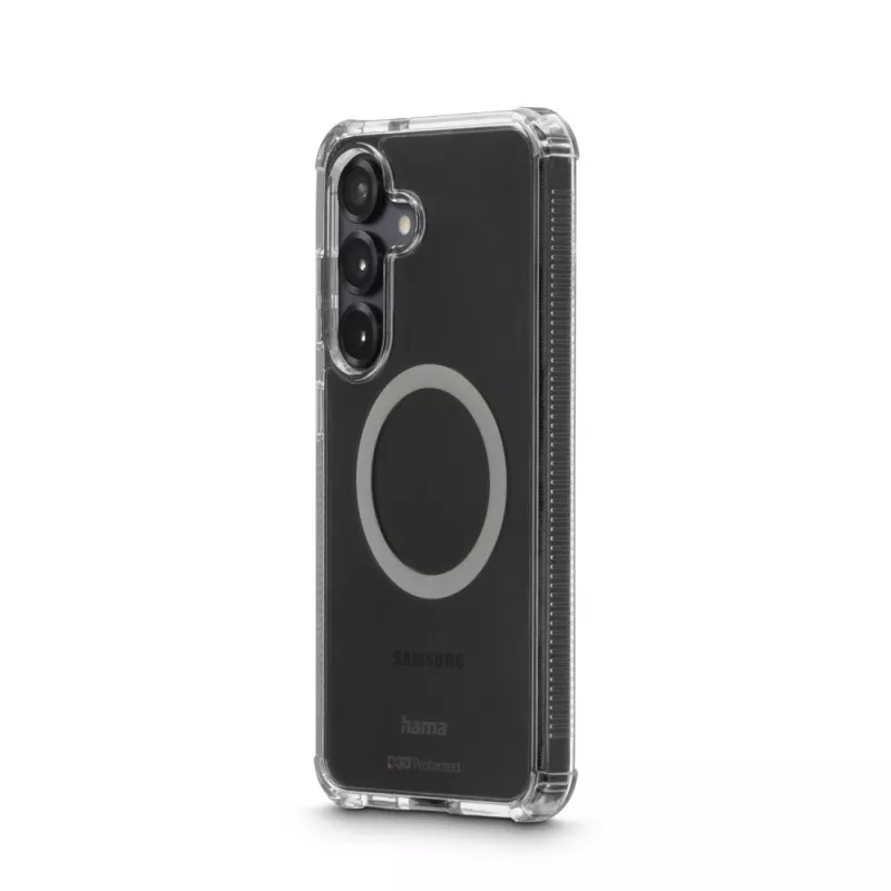 Pokrowiec na telefon komórkowy HAMA Extreme Protect dla Samsung Galaxy S25 FE, 17 cm (6,7 cala), przezroczysty