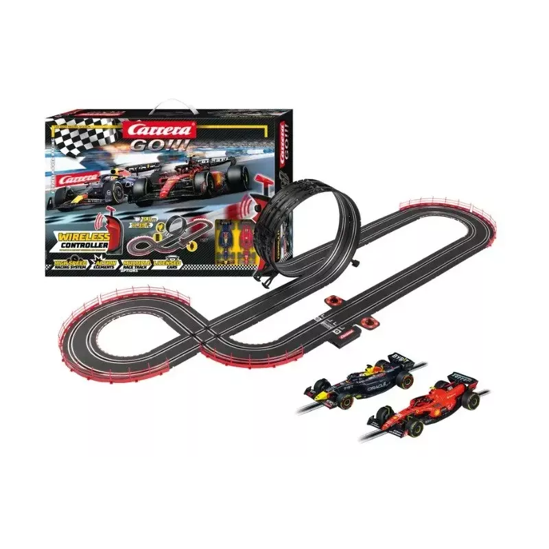 Zestaw torów wyścigowych CARRERA GO!!! Racetrack Formula Free Racing bezprzewodowy 20062581