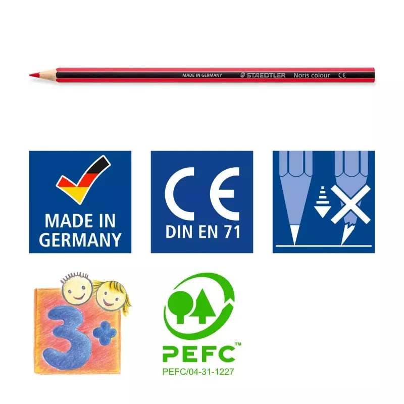Kredki ołówkowe Staedtler 185 SET9 Niemcy