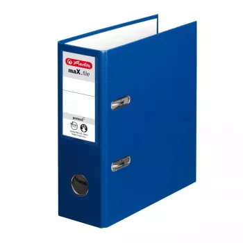 Segregator HERLITZ 10842326 A5, czarny, grzbiet 7,5 cm