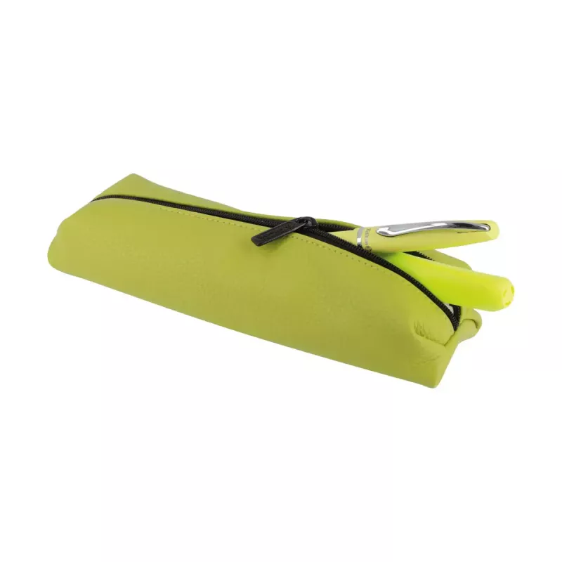 Piórnik Herlitz Origami Apple Soft Polyurethane zielony 200x65x35mm